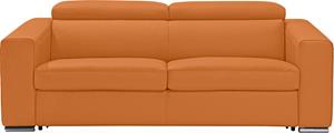 Egoitaliano Schlafsofa Cabiria, Sofa inkl. Schlaffunktion, Kopfteile verstellbar, mit Metallfüßen