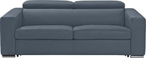 Egoitaliano Schlafsofa Cabiria, Sofa inkl. Schlaffunktion, Kopfteile verstellbar, mit Metallfüßen