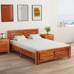 VidaXL Bedframe massief acaciahout 120x200 cm