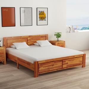 VidaXL Bedframe massief acaciahout 160x200 cm