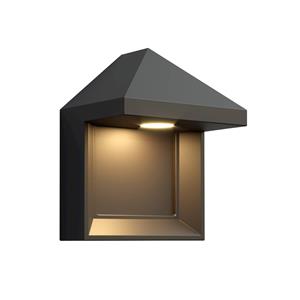 Lucande Zalinda LED buitenwandlamp in donkergrijs