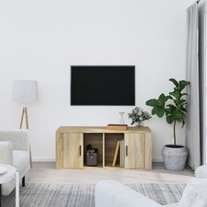 VIDAXL Tv-schrank Sonoma-eiche 100x35x40 Cm Holzwerkstoff