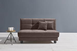 Ell + Ell Schlafsofa Tilda Faltsofa, Breite 125 cm, inkl. 2 Zierkissen