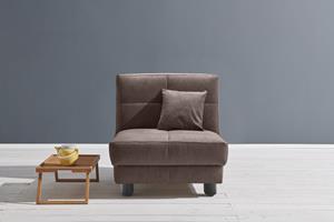 Ell + Ell Schlafsofa Tilda Faltsofa, Breite 85 cm, inkl. 1 Zierkissen