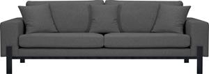 Otto Products 3-Sitzer Enno, Verschiedene Bezugsqualitäten: Baumwolle mit Leinen, recyceltes Polyester aus PET-Flaschen und Baumwollmix