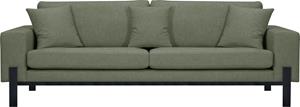 Otto Products 3-Sitzer Enno, Verschiedene Bezugsqualitäten: Baumwolle mit Leinen, recyceltes Polyester aus PET-Flaschen und Baumwollmix