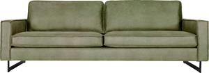 Places of Style 3-zitsbank Pinto Maxi-uitvoering, met opstaande naad en metalen poten, ook met cord overtrekstof