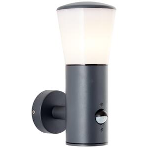 Brilliant Strakke buitenlamp Cliffi met sensor 96476/63