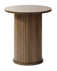 Giga Living Bijzettafel Nola Smoked Ø50 cm - 