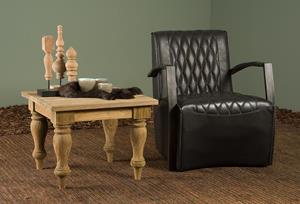 Tower Living Bologna bijzettafel teak 60x60
