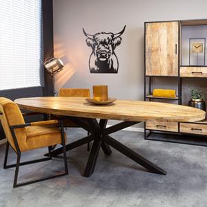 Starfurn Eetkamertafel Denver | Ovaal | Mango hout | 160 cm