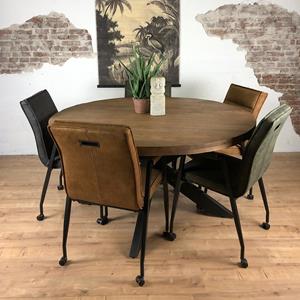 Brix Ronde eettafel  Sturdy | Mangohout | 150 cm