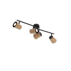 QAZQA Spot corky - Beige - Landelijk - L 71.5cm