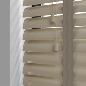 Kolorama Aluminium jaloezie met ladderband - Beige
