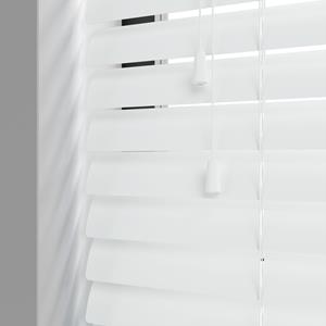 Kolorama Aluminium jaloezie met koord - Gebroken Wit