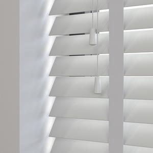 Decora Sunwood PVC jaloezie met ladderband - Lichtgrijs