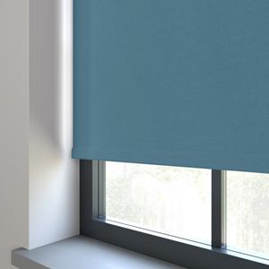 Domus Elektrisch Rolgordijn - Bella blauw