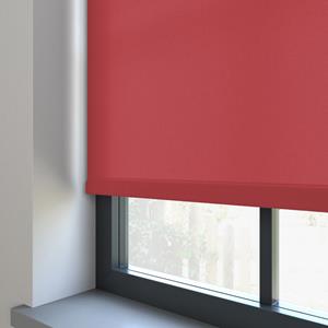 Domus Elektrisch Rolgordijn - Splash rood