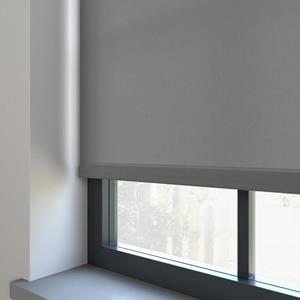 Domus Elektrisch Rolgordijn - Splash rots grijs