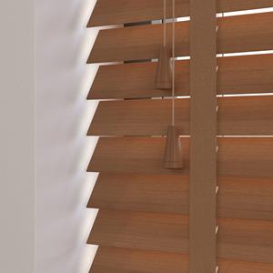 Domus Timberlux houten jaloezie met ladderband - Kersen