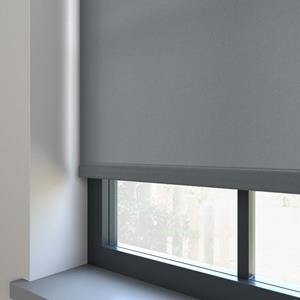 Decora Elektrisch Rolgordijn - Unicolour houtskool