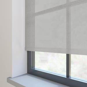 Domus Elektrisch Rolgordijn - Nico licht grijs