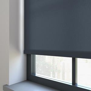 Decora Rolgordijn - Unicolour marine blauw