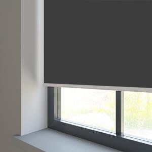 Decora Elektrisch Rolgordijn - Uniview Zwart