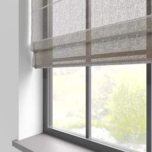 Illumin8 Vouwgordijn - Skylar voile bruin