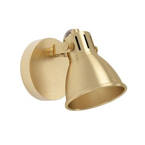 EGLO Wandspot Seras, messing-goud geborsteld, 1-lamp