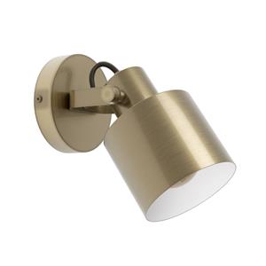 EGLO Wandspot Southery, 1-lamp, crème-goud geborsteld