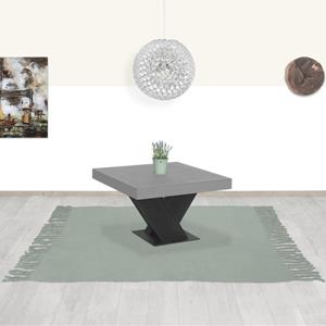 Industrielemeubelshop Betonlook salontafel Rome met stalen poot