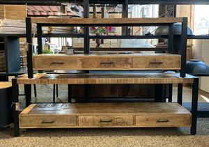 Industrielemeubelshop Tv-meubel mangohout Jiro