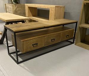 Industrielemeubelshop Mangohouten tv-meubel Manou