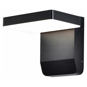 Led Quadratische Wandleuchte 17W 150LM/W Farbe Schwarz 4000K IP65 - V-tac