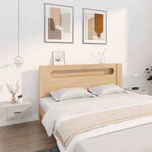 VidaXL Nachtkastjes 2 St Wandgemonteerd 50x36x25 Cm Betongrijs