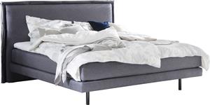 Schöner Wohnen-Kollektion Boxspringbett BANDA, Füße Metall Chrom