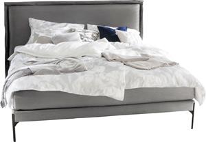 Schöner Wohnen-Kollektion Boxspringbett BANDA, Füße Metall Chrom