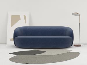 Leger Home By Lena Gercke 3-Sitzer Effie, in einer einzigartigen runden Form, komfortables Sitzen