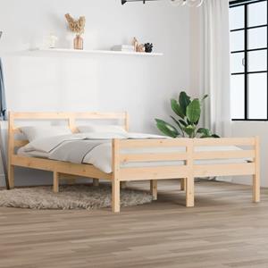 VidaXL Bedframe massief hout 120x200 cm