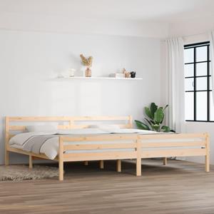 VidaXL Bedframe massief hout 200x200 cm