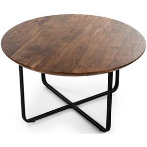Lions Design Vitali Ronde Salontafel Acacia Bruin