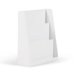 Kave Home Adventina boekenkast in wit MDF 59,5 x 69,5 cm