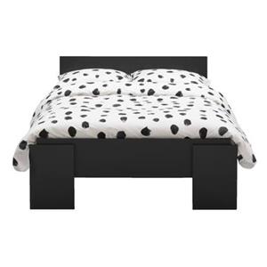 Leen Bakker Bed Lyon - zwart - 120x200 cm