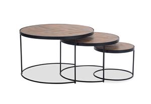 Cozyhouse | Set van 3 salontafels Hurley