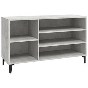 VidaXL Schoenenkast 102x36x60 cm bewerkt hout betongrijs