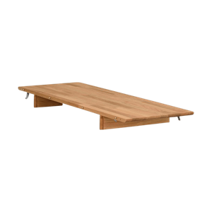 Rowico Home Filippa houten verlengstuk naturel voor ovale Fillipa eettafel - 40 cm