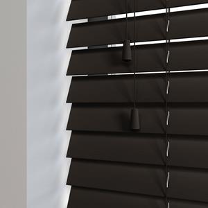 Domus Timberlux bamboe jaloezie met koord - Wenge