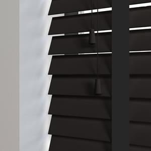 Domus Timberlux bamboe jaloezie met ladderband - Wenge