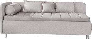 Ada Trendline Schlafsofa Kiana, Bettkasten, Liegefläche 90/200 cm oder 100/200 cm, 5 Zierkissen